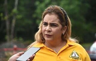 CMD visita mina de Maimón preocupado por estado de salud de los mineros atrapados hace una semana