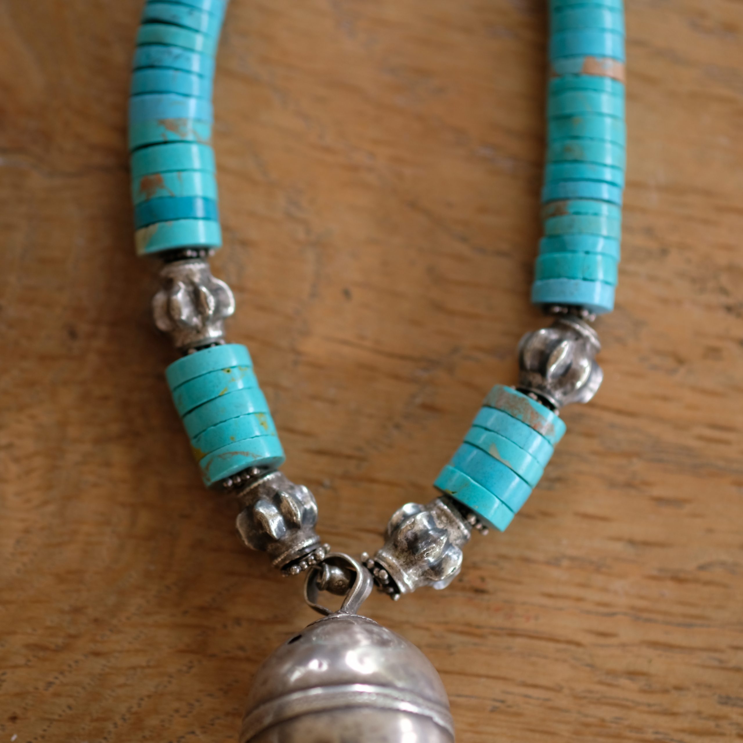 Afghan old silver pendant - Pagode Shop