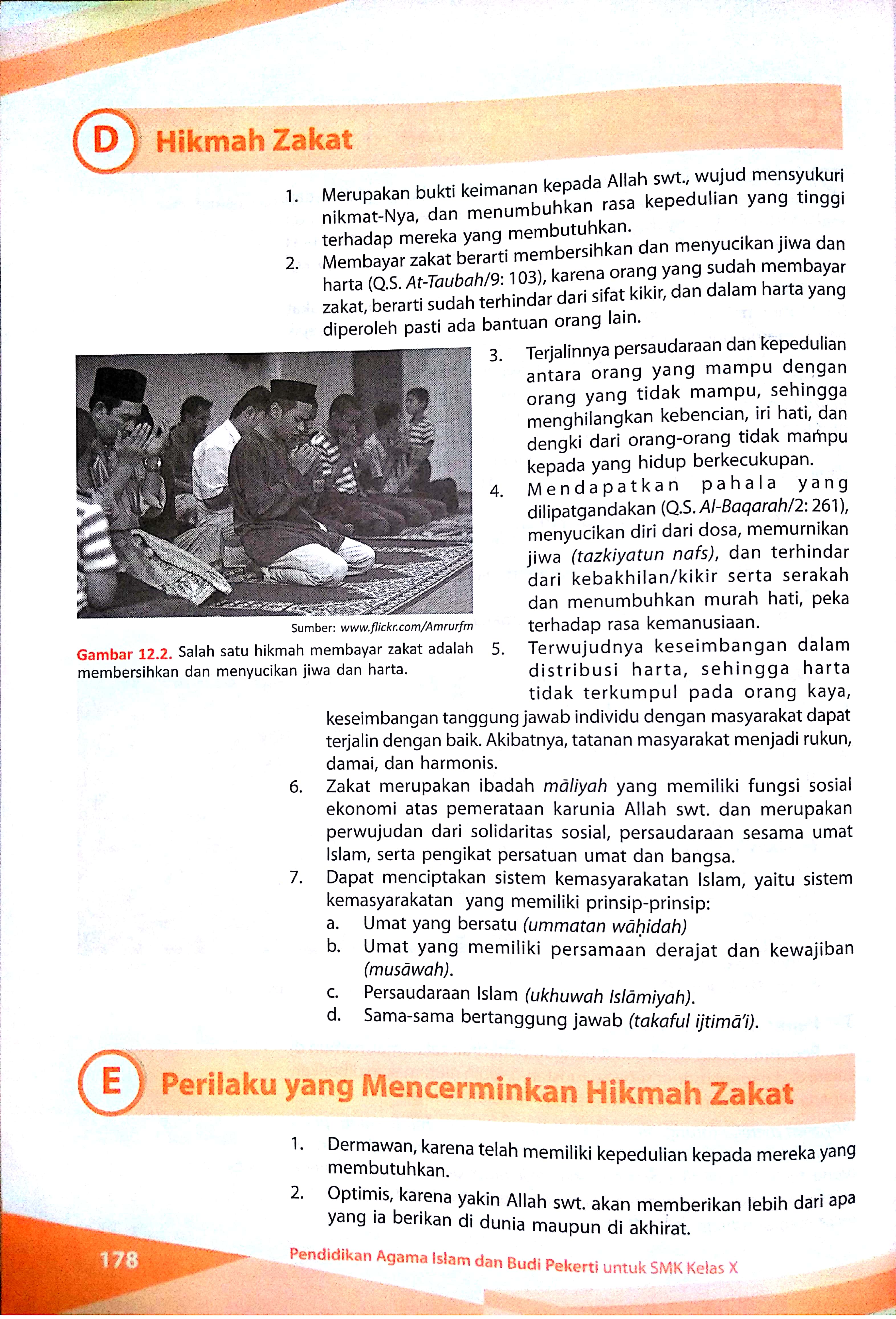 Zakat merupakan salah satu kewajiban bagi umat . Contoh Soal Pai Kelas 9 Bab Zakat Soal Kelasmu