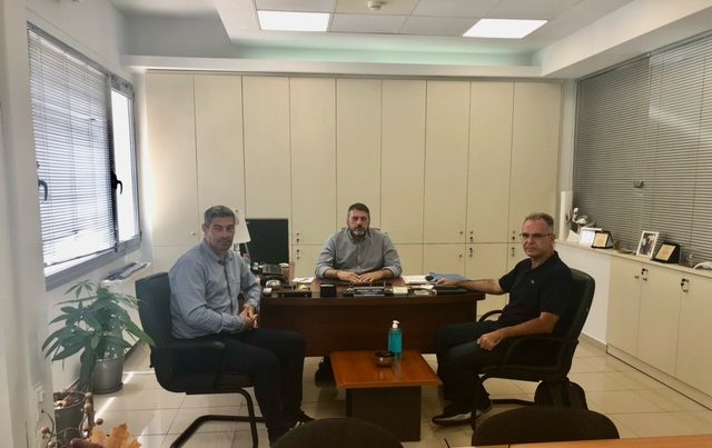 ΜΕ ΤΟΝ ΑΝΤΙΠΡΟΕΔΡΟ ΤΟΥ ΕΛΓΑ ΣΥΝΑΝΤΗΘΗΚΕ Ο ΑΝΤΙΠΕΡΙΦΕΡΕΙΑΡΧΗΣ ΠΡΩΤΟΓΕΝΟΥΣ ΤΟΜΕΑ