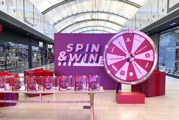 Ο Τροχός της Τύχης γυρίζει ΤΩΡΑ στο Fashion City Outlet και μοιράζει μοναδικά δώρα!!!