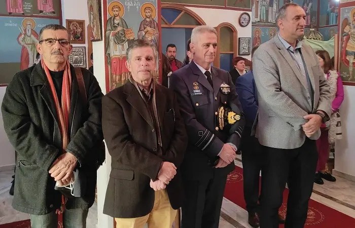 ΣΤΟΝ ΕΟΡΤΑΣΜΟ ΤΟΥ ΑΓΙΟΥ ΝΙΚΟΛΑΟΥ ΣΤΗΝ ΠΕΡΑΧΩΡΑ Ο ΔΗΜΑΡΧΟΣ ΤΥΡΝΑΒΟΥ ΓΙΑΝΝΗΣ ΚΟΚΟΥΡΑΣ 