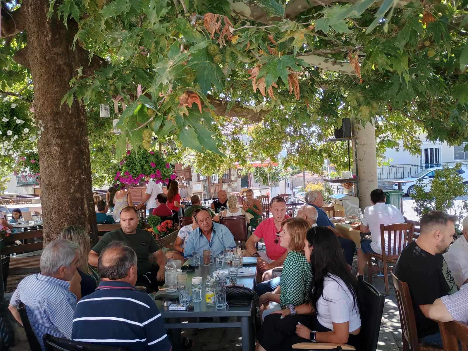 Η Λαϊκή Συσπείρωση Τεμπών στην Καλλιπεύκη