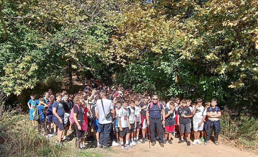 Πράσινες αθλητικές δραστηριότητες του 5ου Γυμνασίου Λάρισας: Δρόμος Υγείας και Ευεξίας – Mονοπάτι Μεγαλόβρυσου – Αγιάς Λάρισας