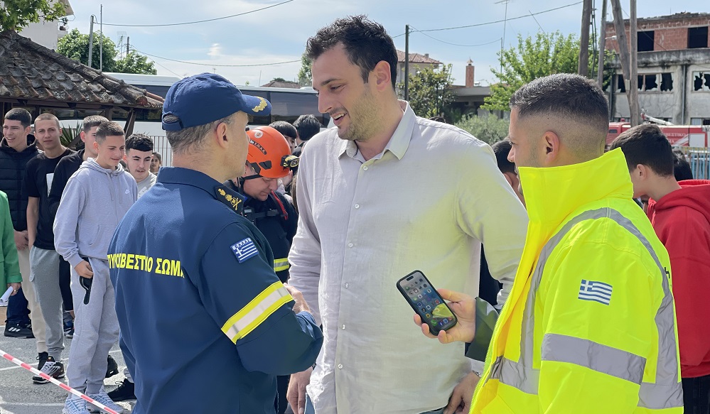 Με επιτυχία ολοκληρώθηκε η άσκηση ετοιμότητας «ΣΕΙΣΙΧΘΩΝ 2025» στον Δήμο Τυρνάβου