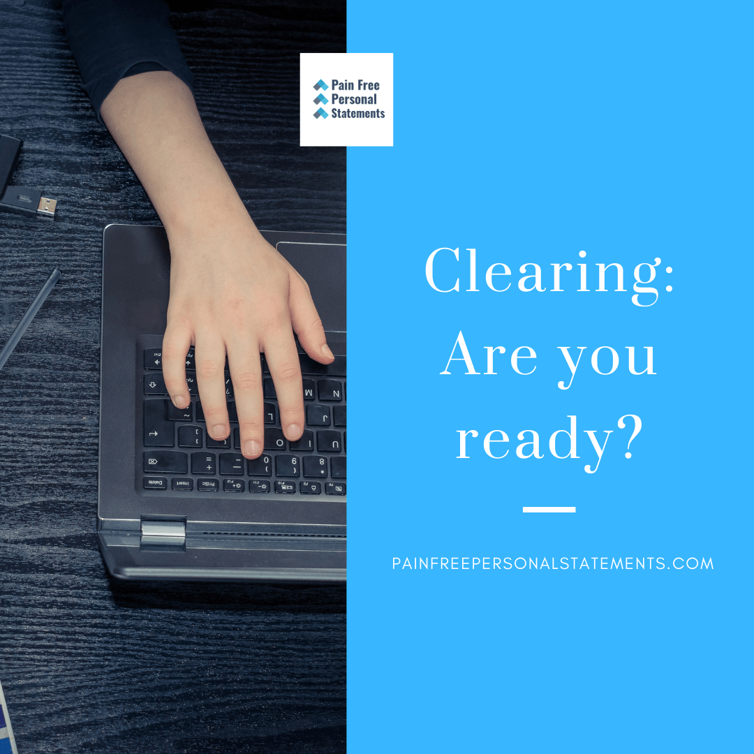 Clearing 2021:  How to be clearing ready!