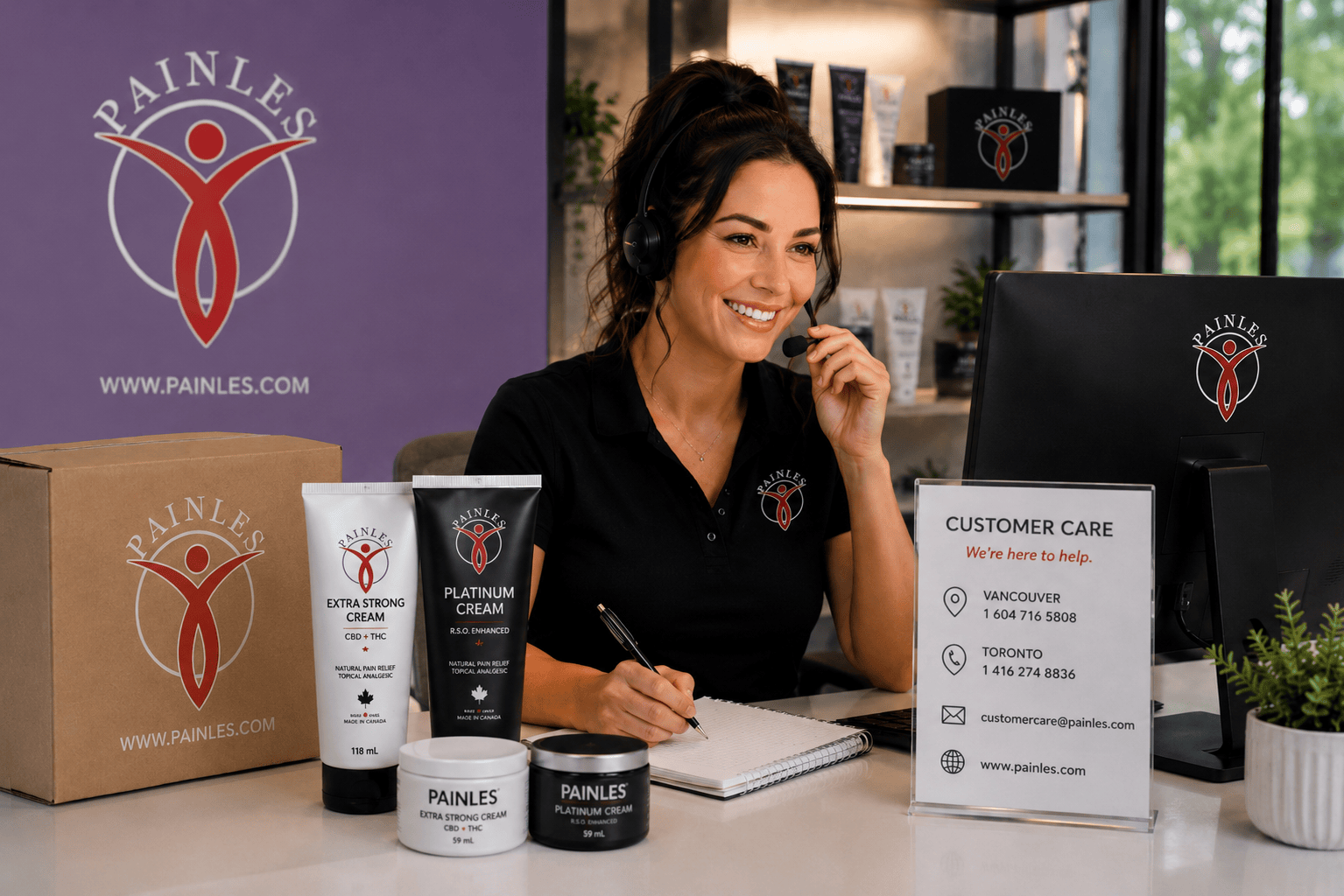 PAINLES customer care and product support