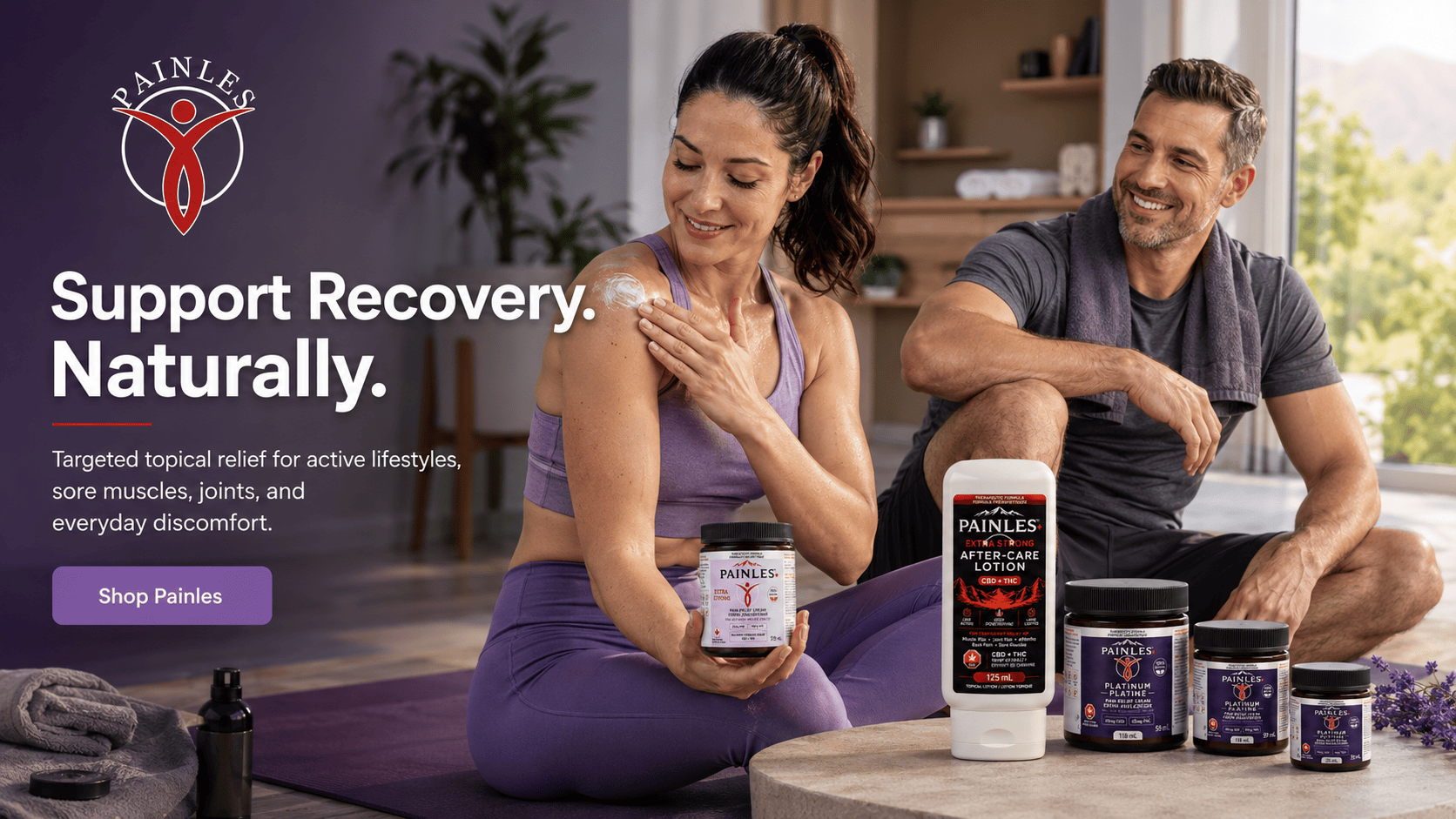 Painles Extra Strong and Platinum product families