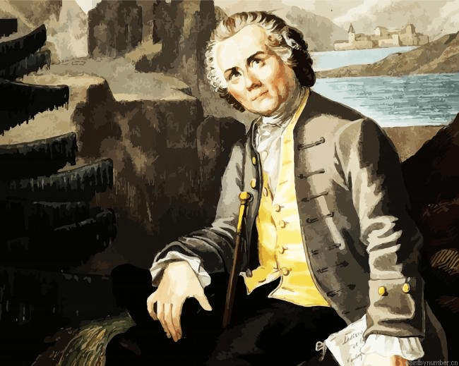 Philosopher Rousseau Painting By Numbers.png