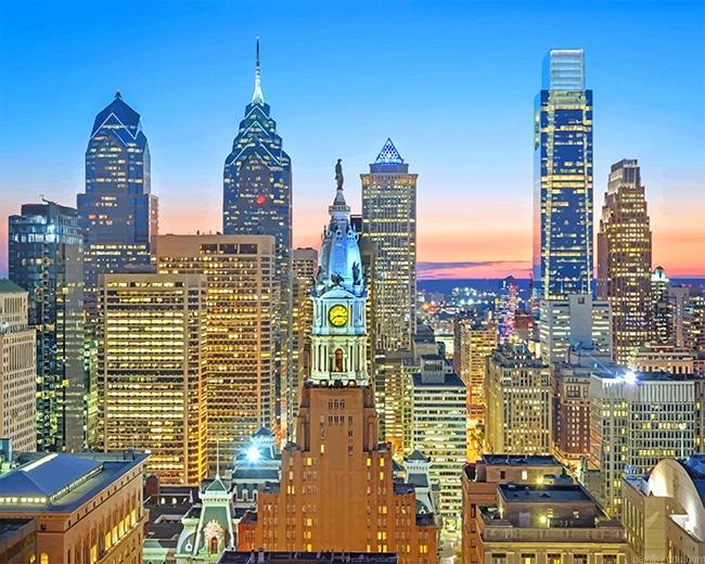 Philadelphia Skyline Color By Numbers.jpeg