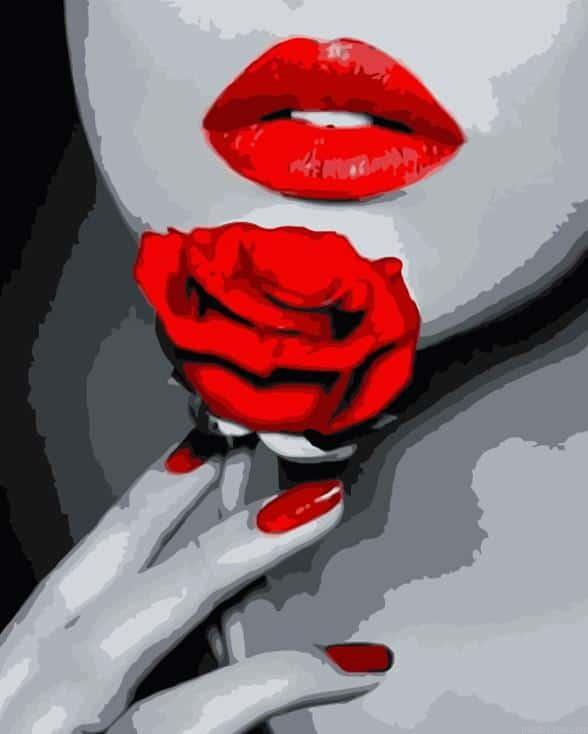 Rose Red Lips Color By Numbers.jpeg