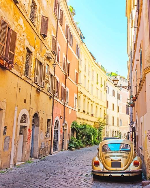 Trastevere Rome Color By Numbers.jpeg