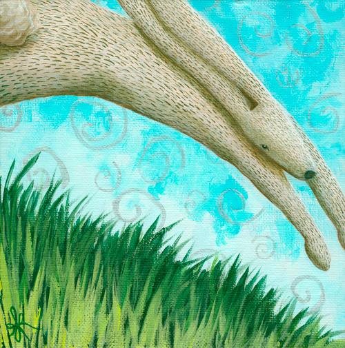 Leaping Rabbit by Aprille Lipton