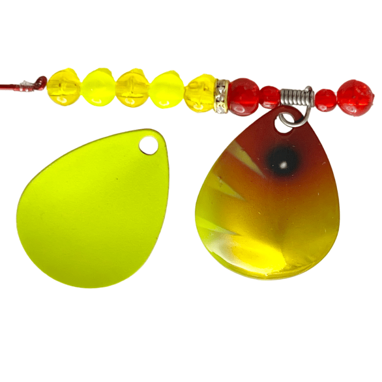 PUNCH *GLOW* walleye crawler harness