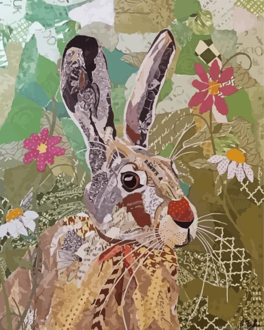Abstract Rabbit Art Painting By Numbers.png