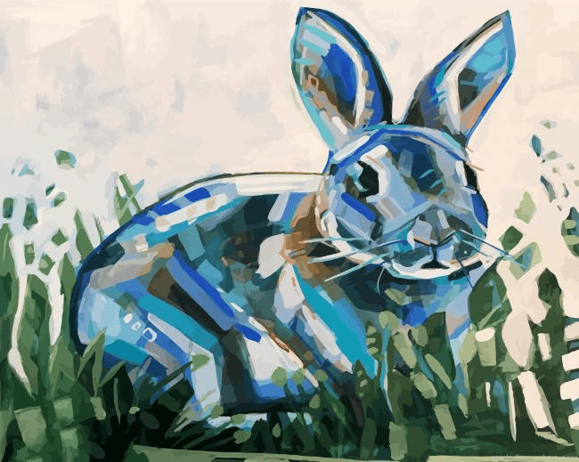 Abstract Rabbit Painting By Numbers.png