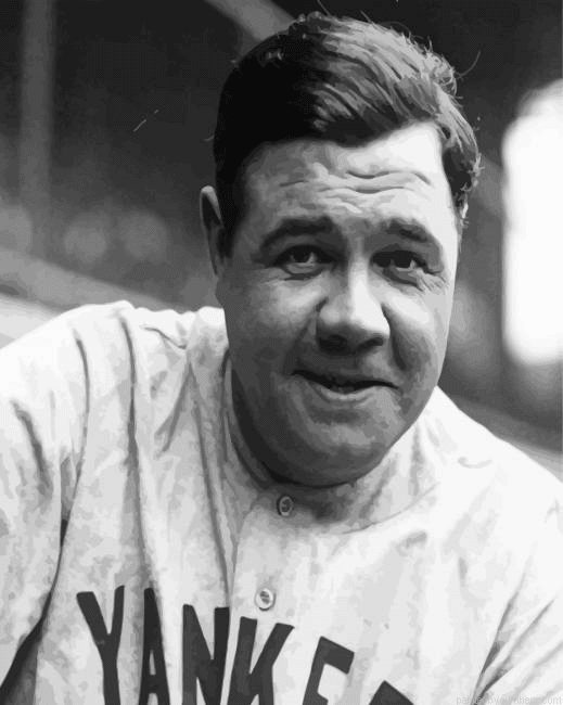 Babe Ruth Paint by Numbers Kit