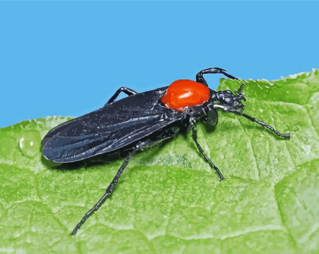 Lovebug Insect Paint by Numbers Kit