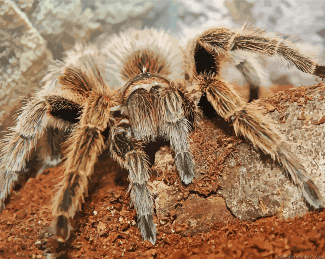 Tarantula Insect Painting By Numbers.png