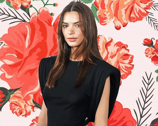 Top Model Emily Rata Paint by Numbers Kit