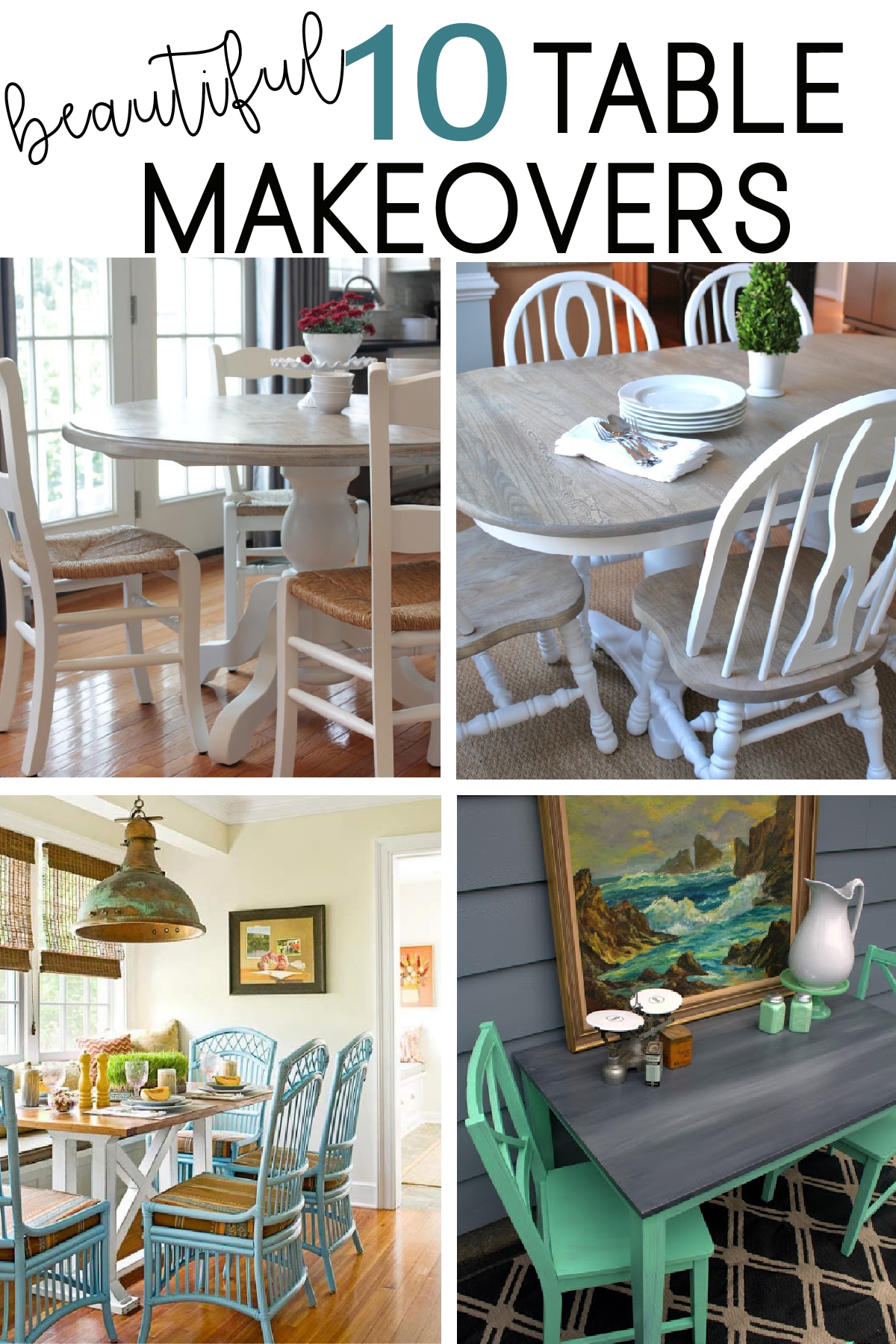 Top 10 kitchen table transformations