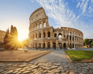 Colosseum Rome Painting by Numbers