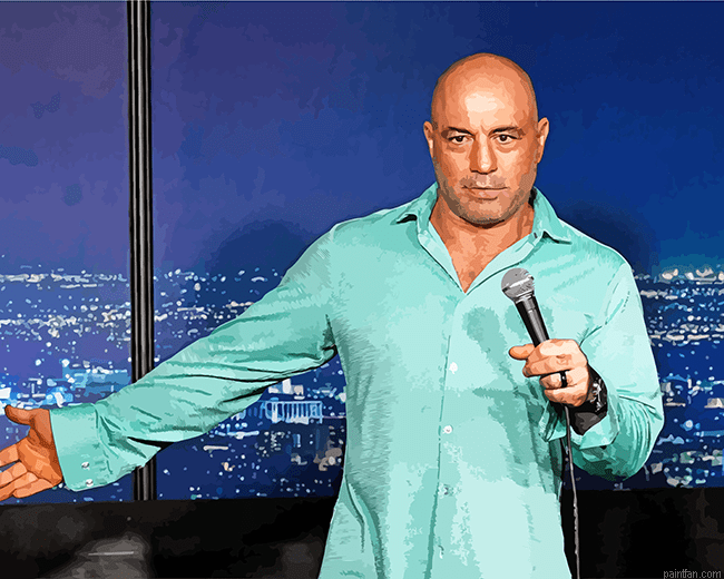 Joe Rogan Painting by Numbers