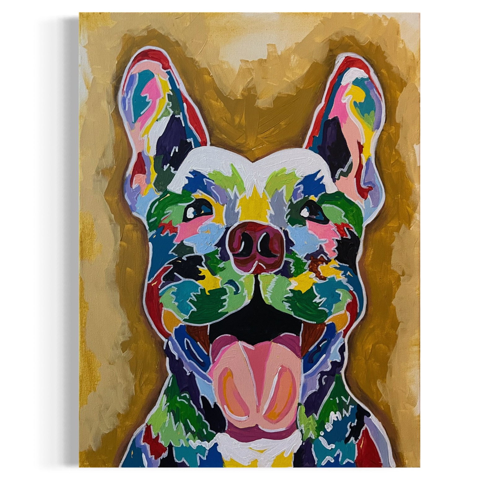 Colorful Good Dog #1