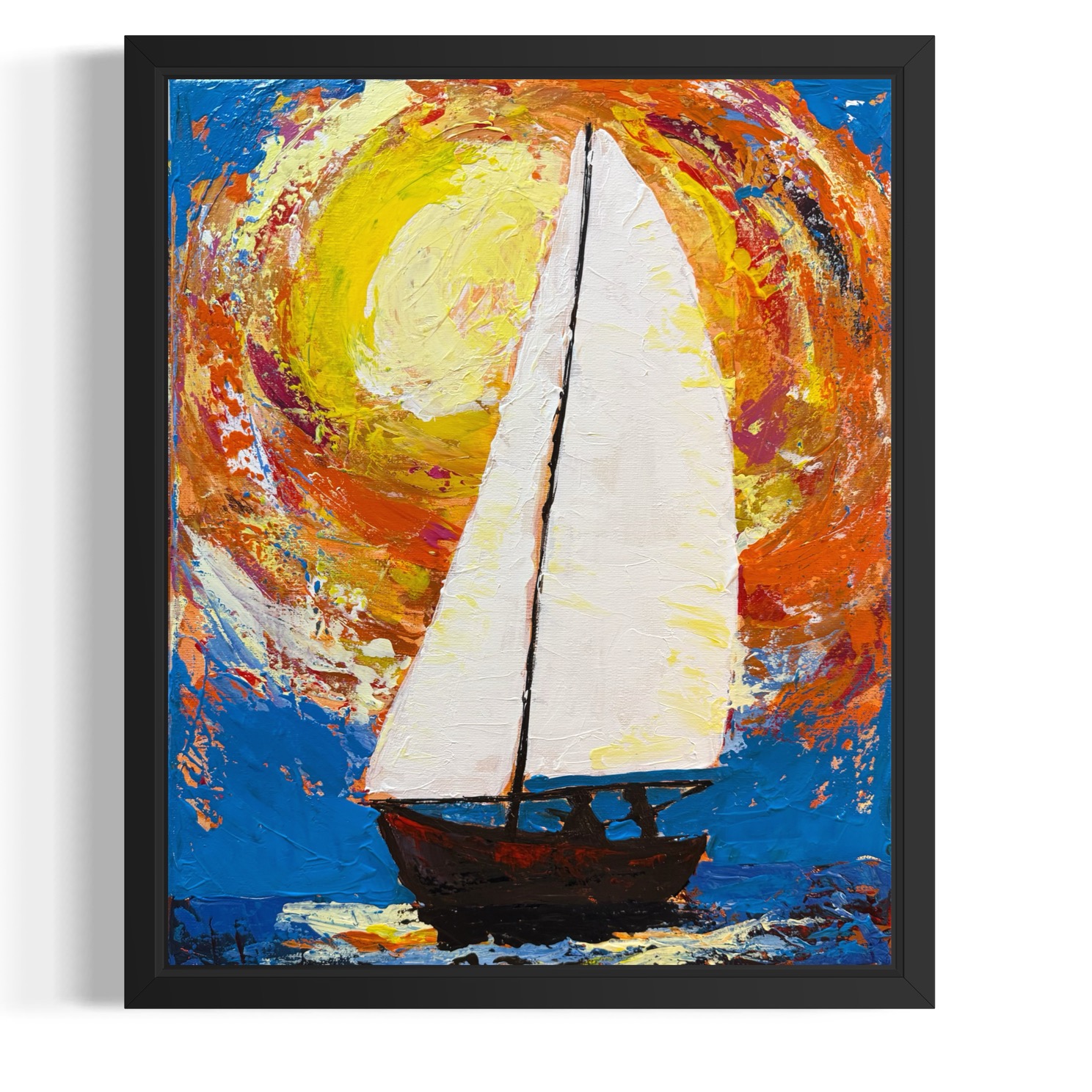 Sailing into the sunset (1 of 3)