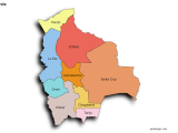 Create Custom Bolivia Map Chart With Online Free Map Maker