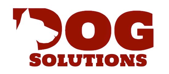 red logo with silhouette of a dog in the "D"