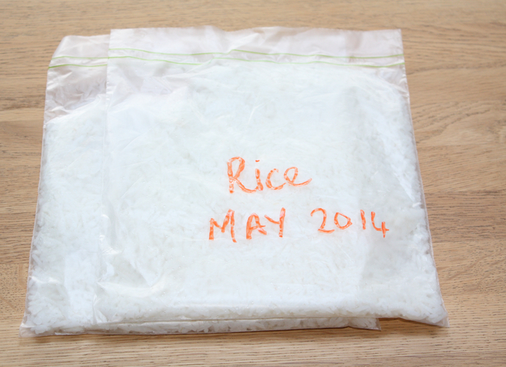 How to Freeze Rice Safely PaintSewGlueChew