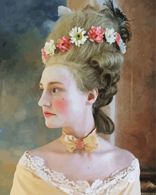 Beautiful Rococo Lady Painting By Numberss.png