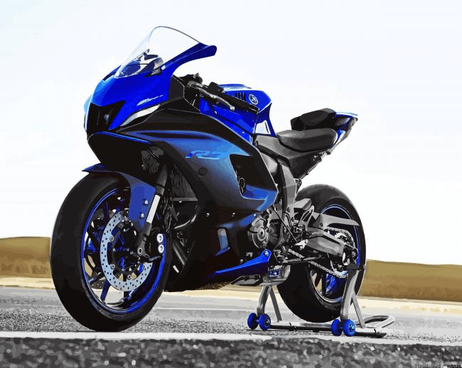 Blue Yamaha Rzf R7 Painting By Numberss.png