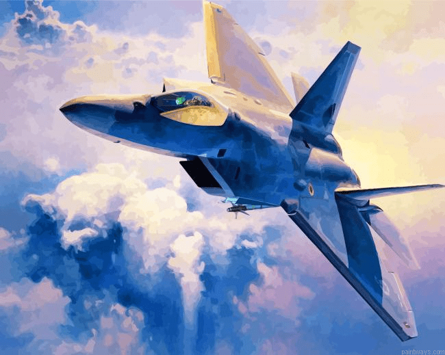 Lockheed Martin F22 Raptor Painting By Numberss.png