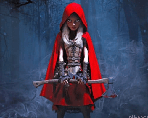 Red Riding Hood Painting By Numbers.png