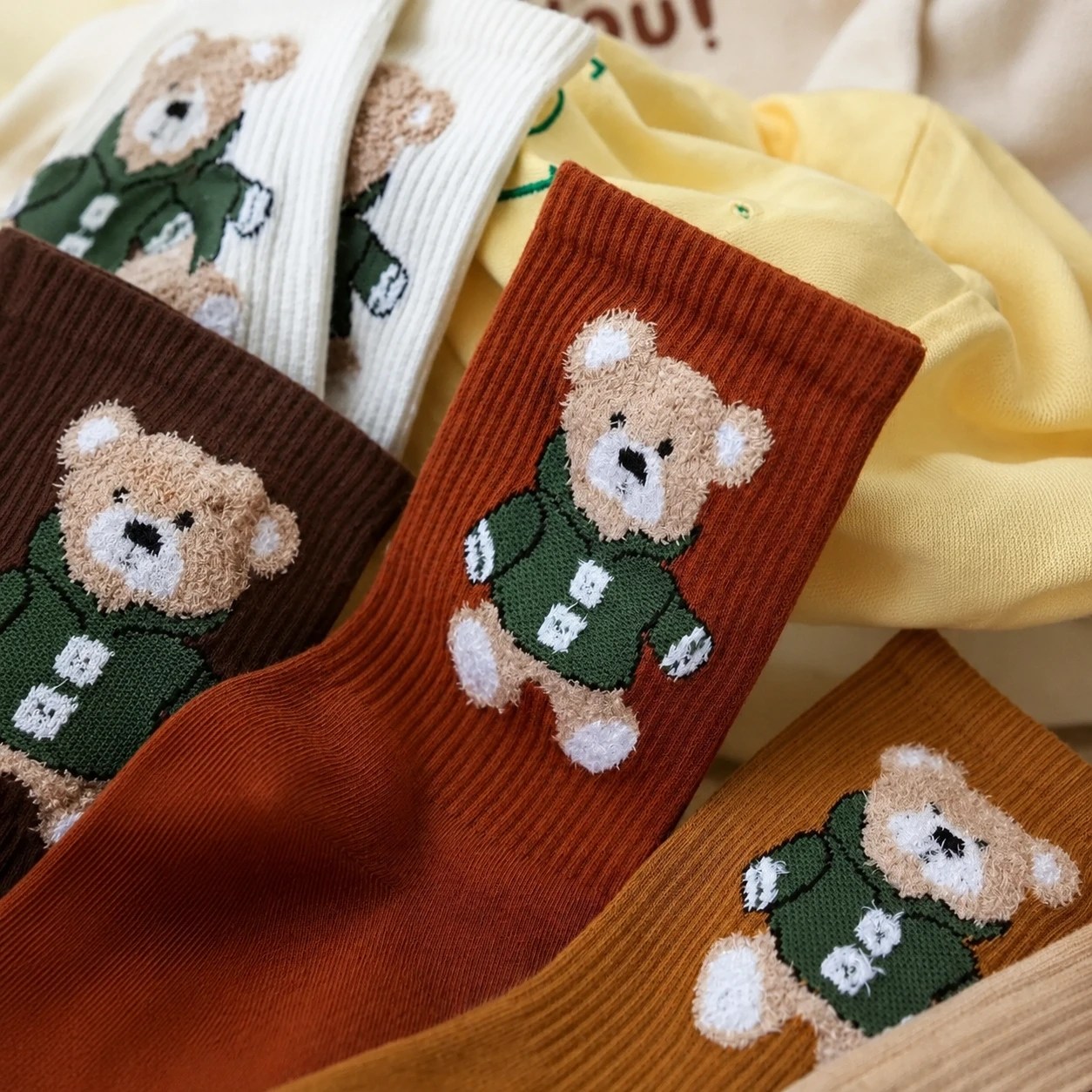 Happy Teddy (Pack of 5)