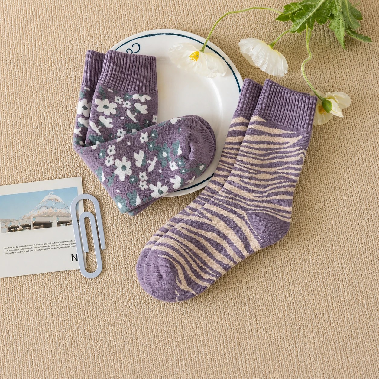 Lavender Pattern (Pack of 5)