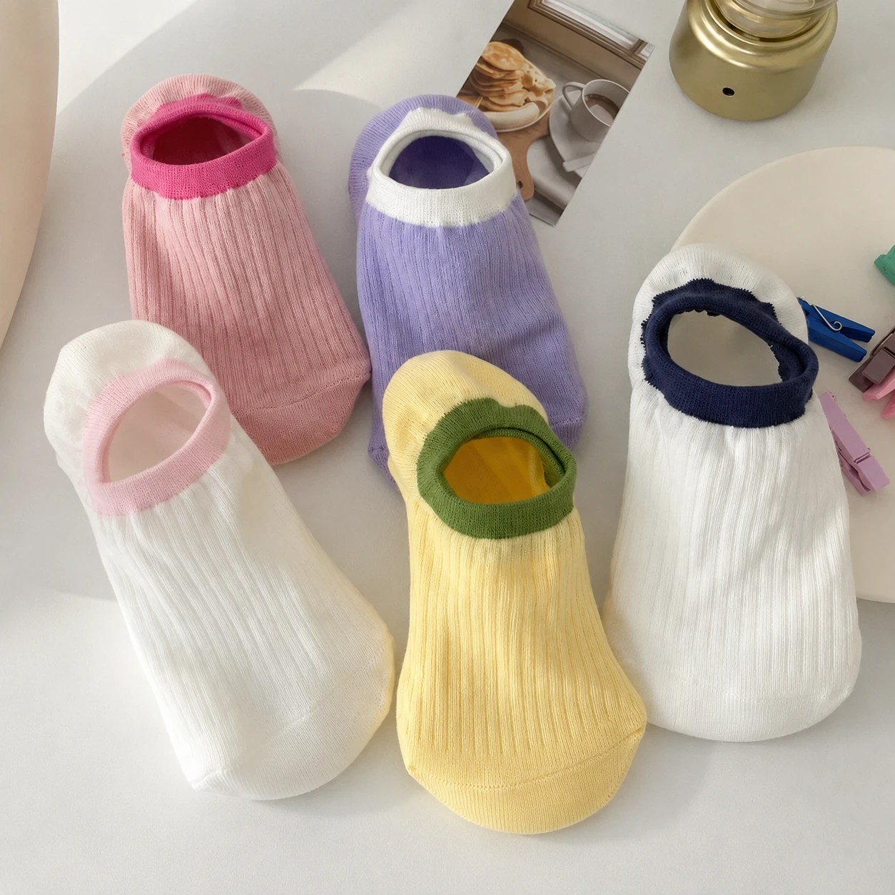 Pastel Boat (Pack of 5)
