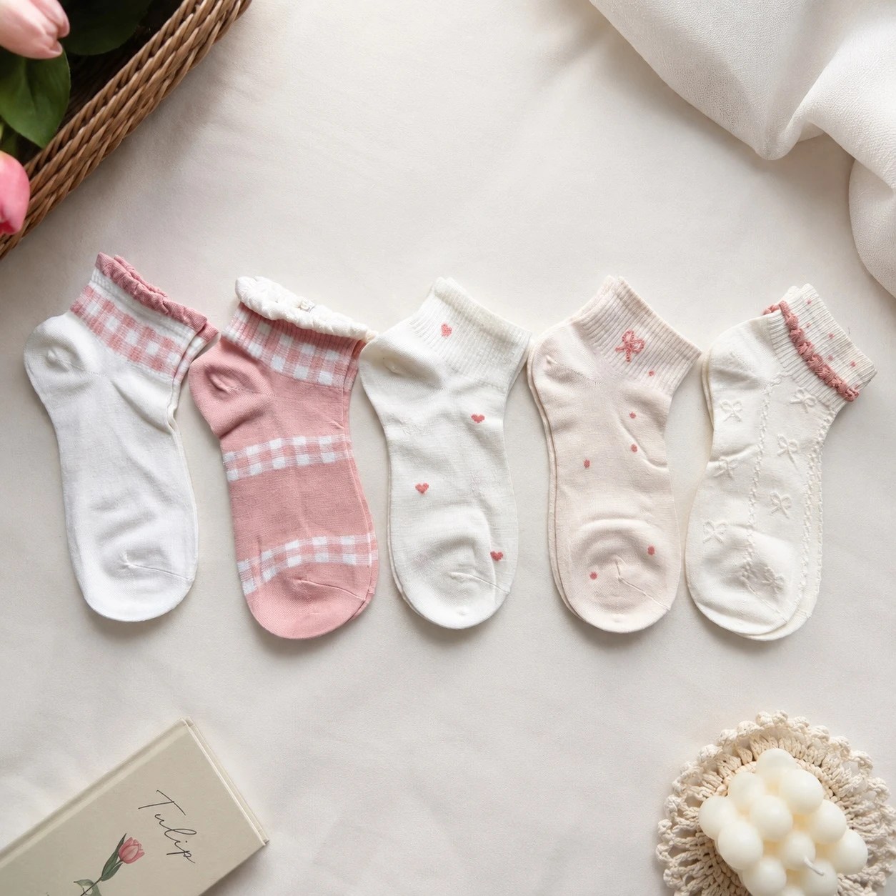 Pink Frill (Pack of 5)
