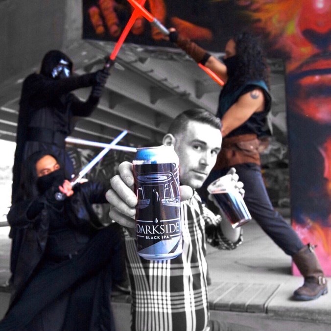 Pairingwith... Granite Brewery's "Dark Side" Black IPA paired with Toronto cosplay group, Order 416.