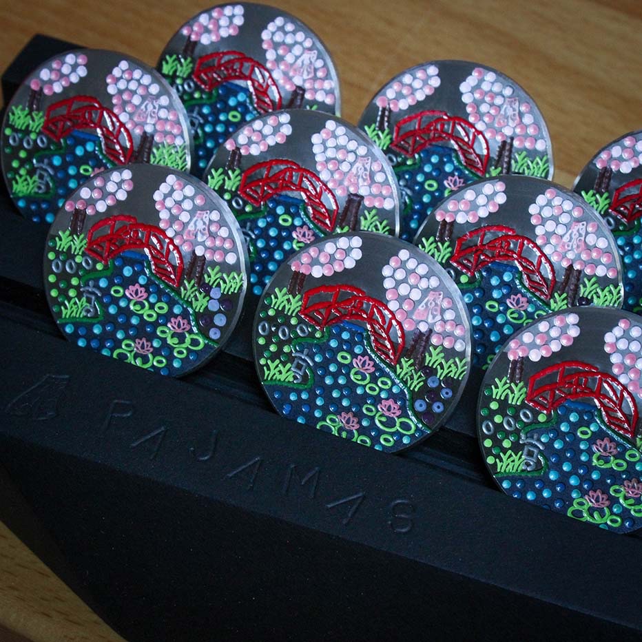 "The Bridge" Garden Series Ballmarker