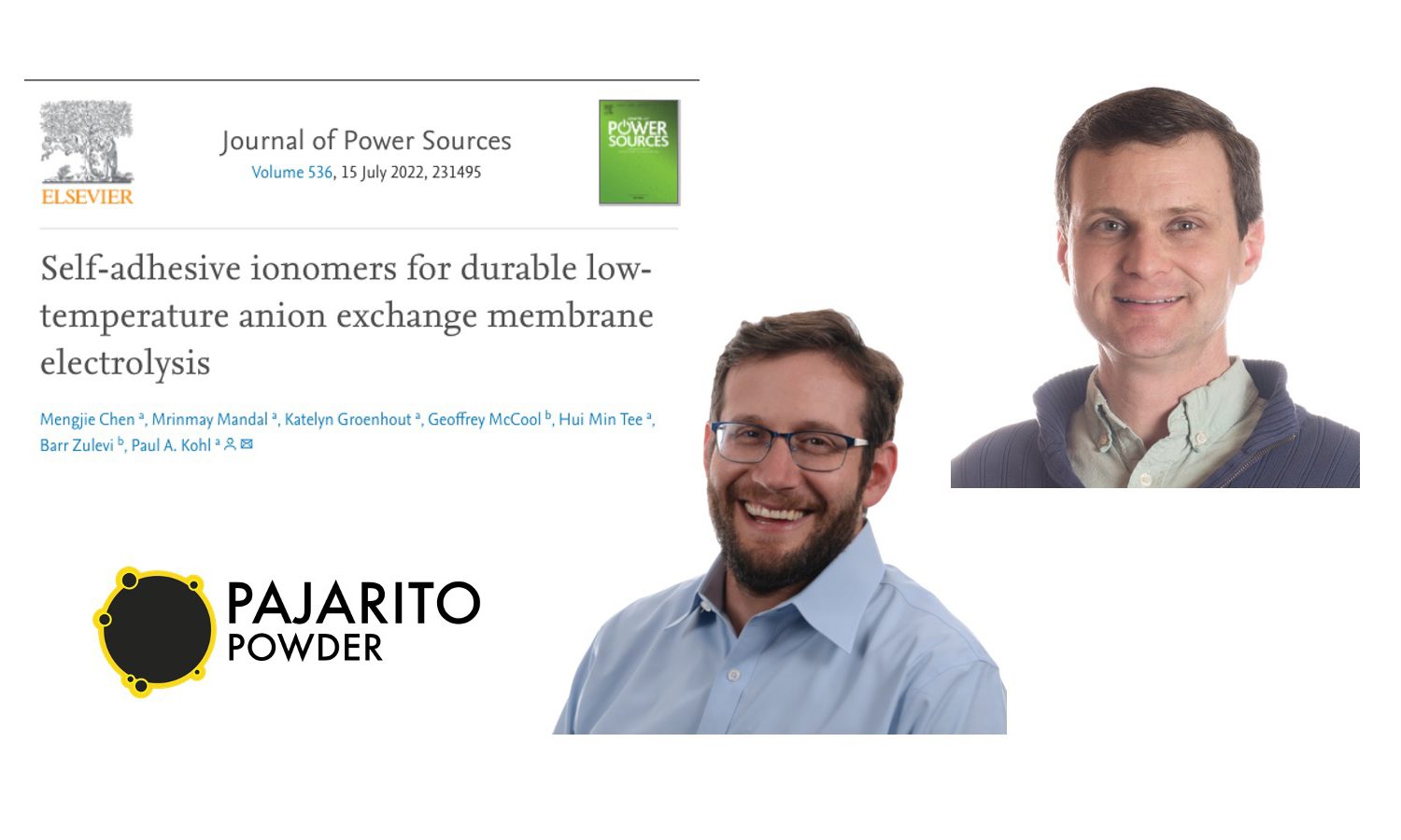 Self-adhesive ionomers for durable low-temperature anion exchange membrane electrolysis