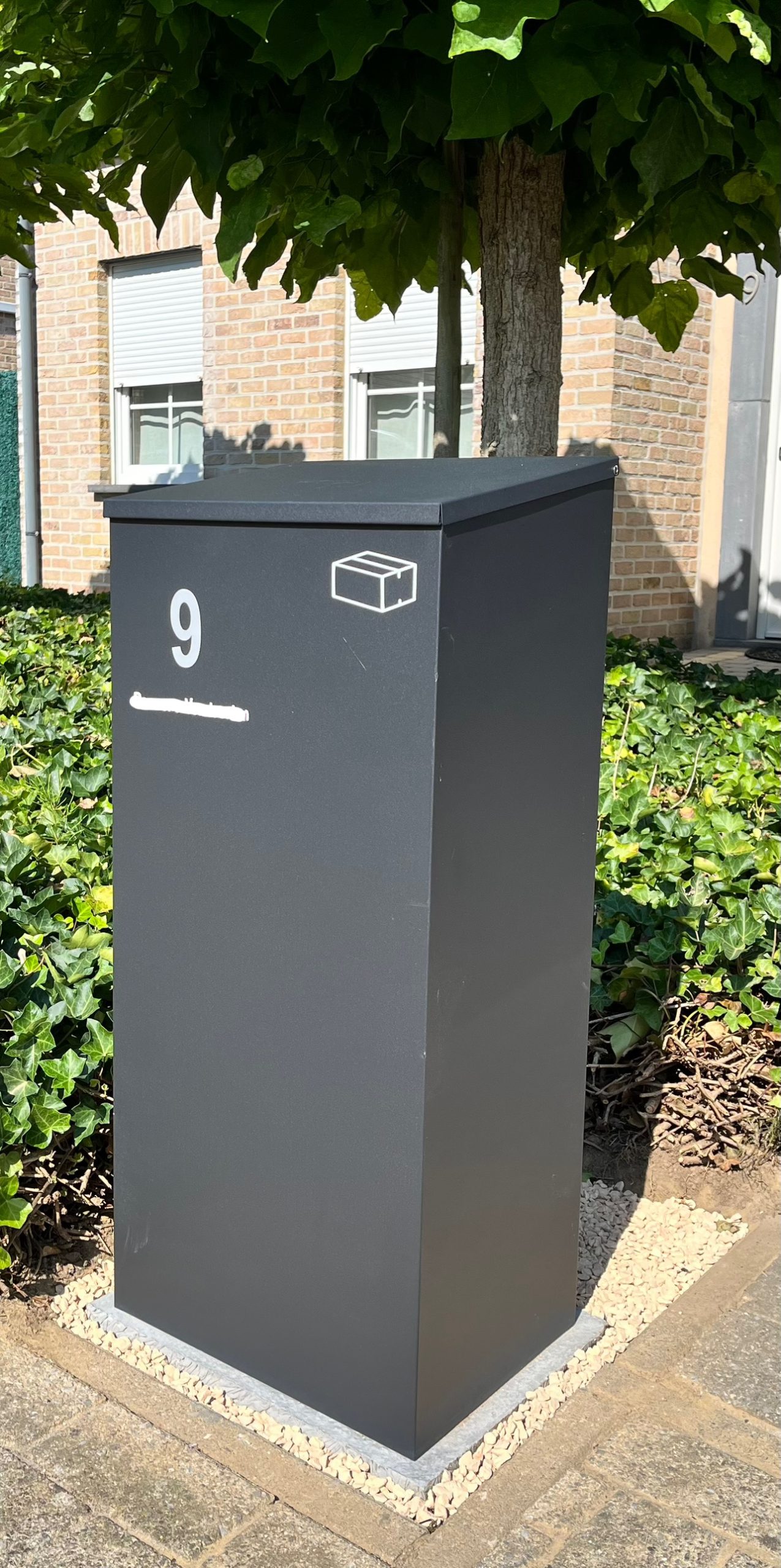 XXL Pakketbrievenbus + GRATIS sticker - PakketPanda® - Achteruitname photo review