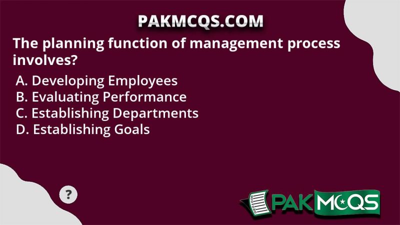 Planning Planning Function Of Management Involves Following Steps - Download Incredible Colorful Image | Mobile