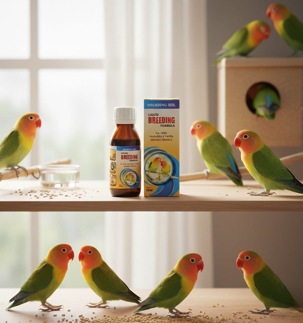 Breeding Sol Bird Syrup LifeStyle