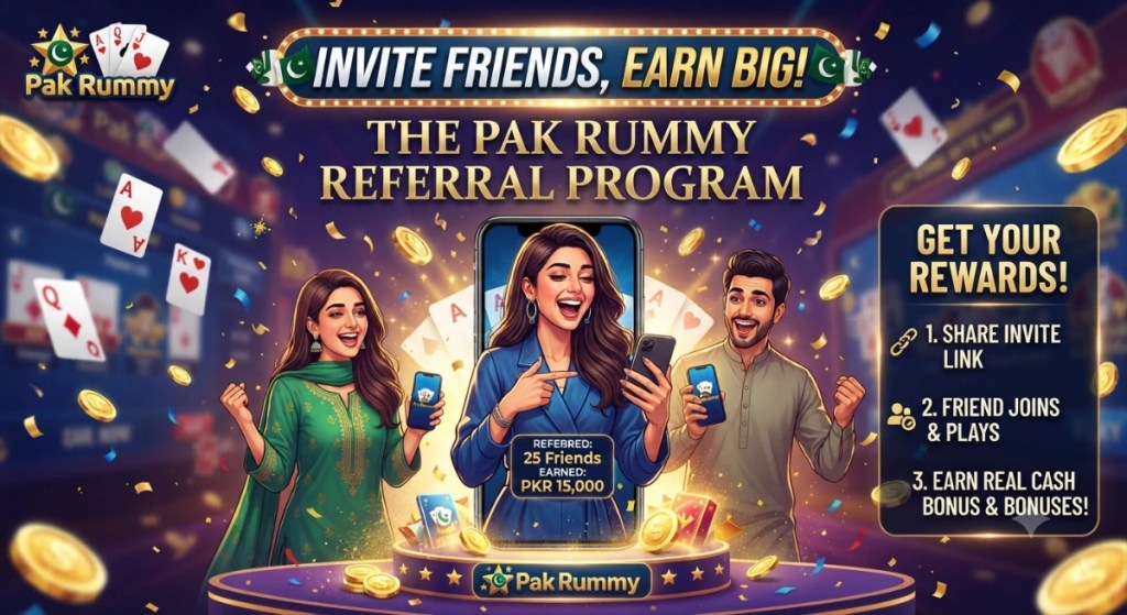 Pak Rummy Referral Program