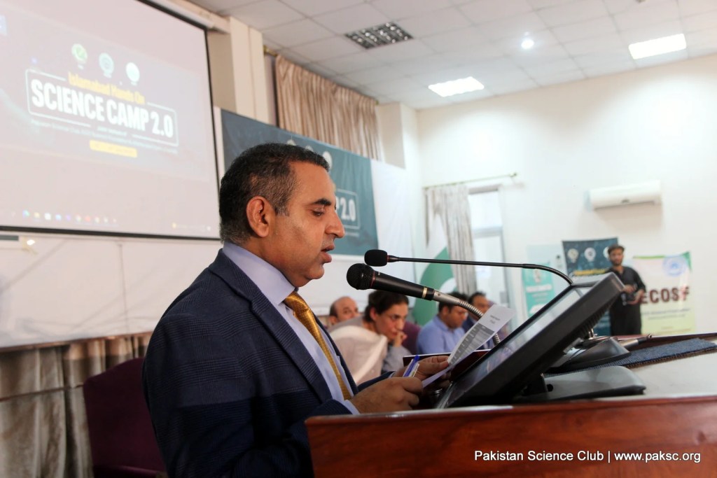 Ghulaam Abbas Rahar, Manager (Administration) of ECO Science Foundation,