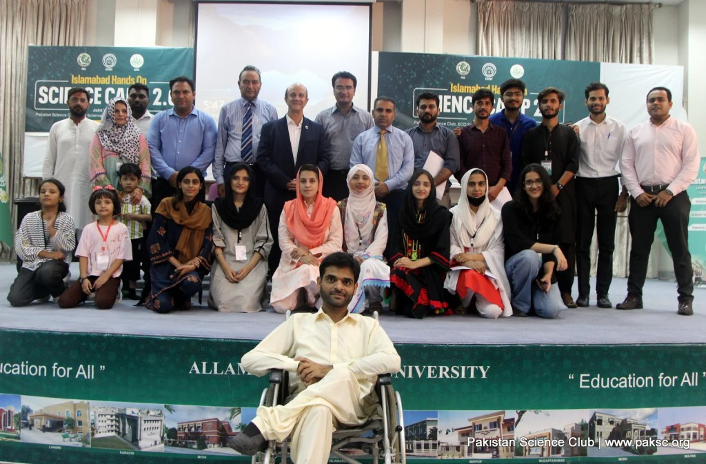 eam members of Pakistan Science Club (PSC) and ECO Science Foundation,