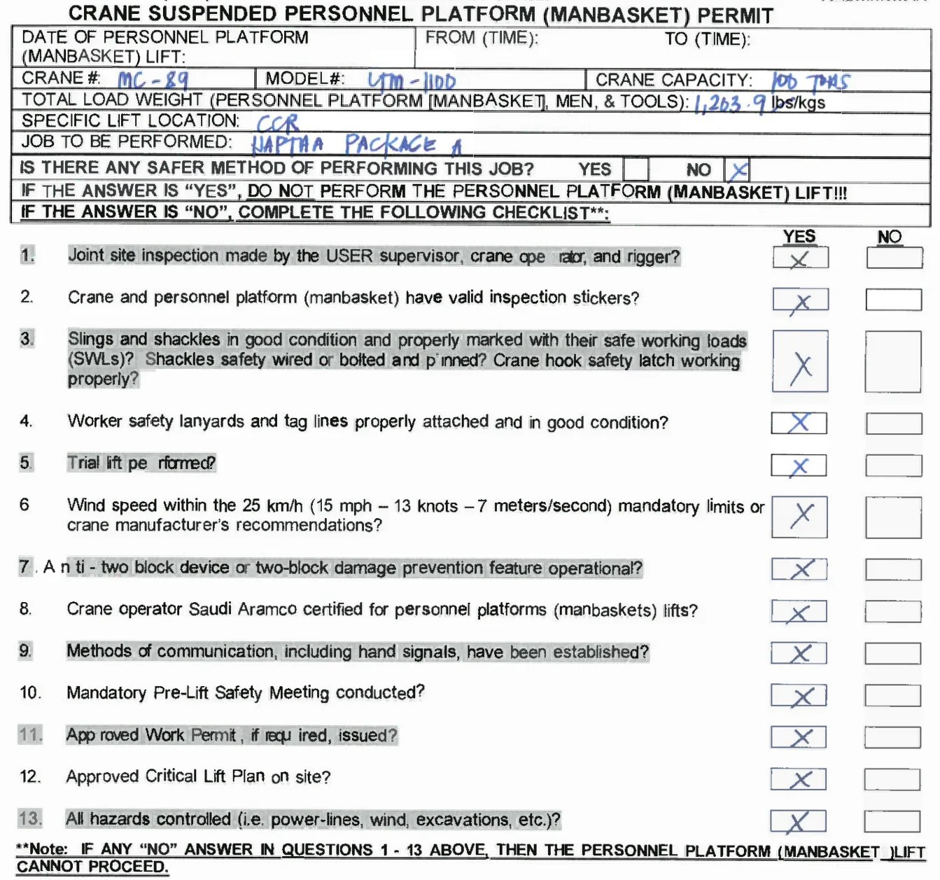 Crane lift plan app missiontaia